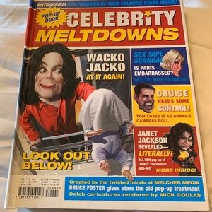 The Pop-Up Book of Celebrity Meltdowns coffee table book